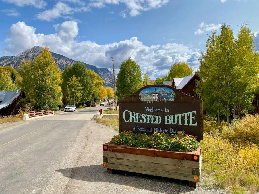 Mt Cb Mountain Side With King Bed, Hot Tub, Pool & Kitchen! Apartment Crested Butte Luaran gambar