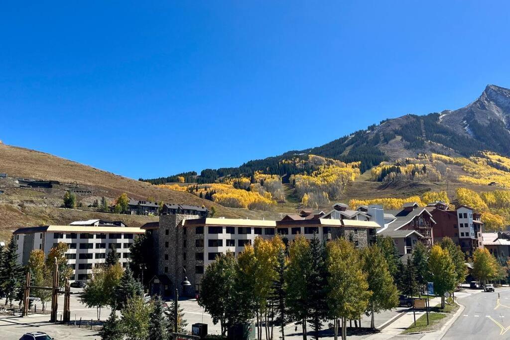 Mt Cb Mountain Side With King Bed, Hot Tub, Pool & Kitchen! Apartment Crested Butte Luaran gambar